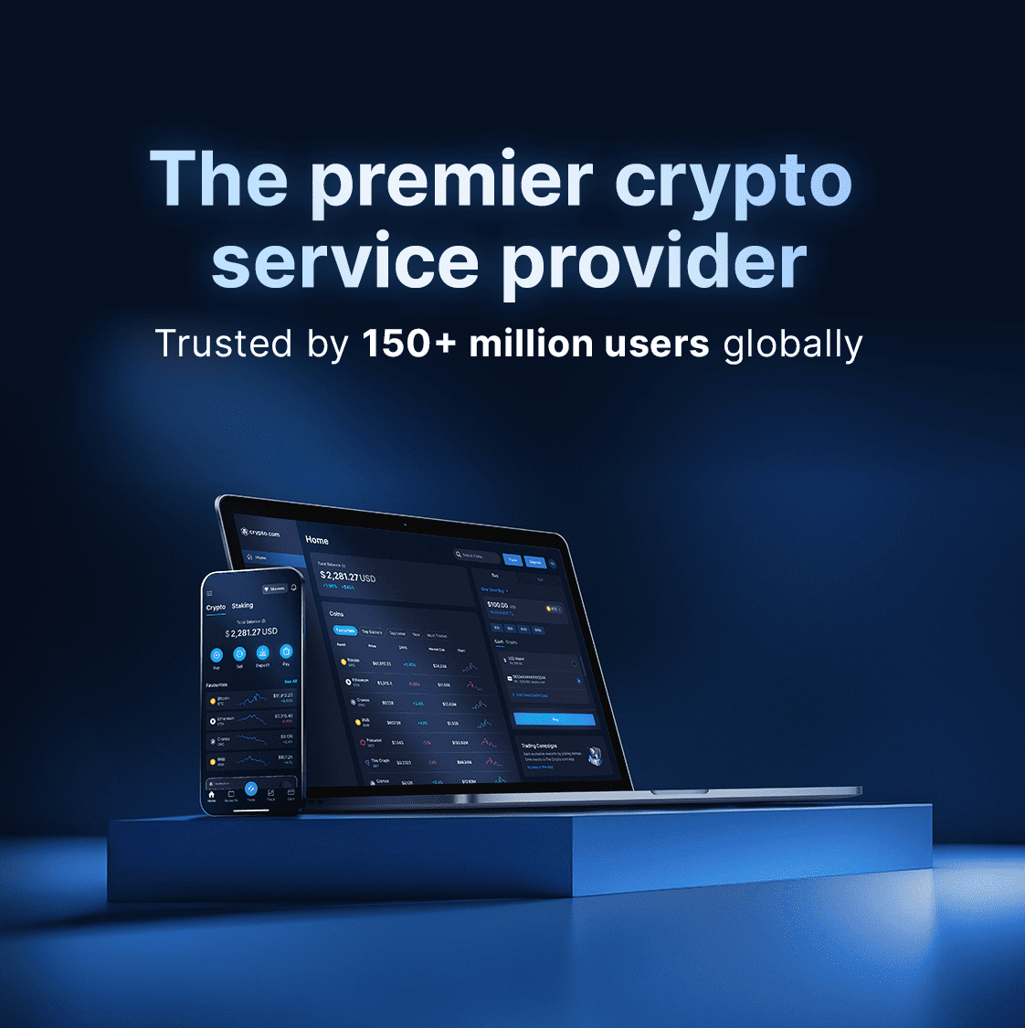 Crypto app on devices